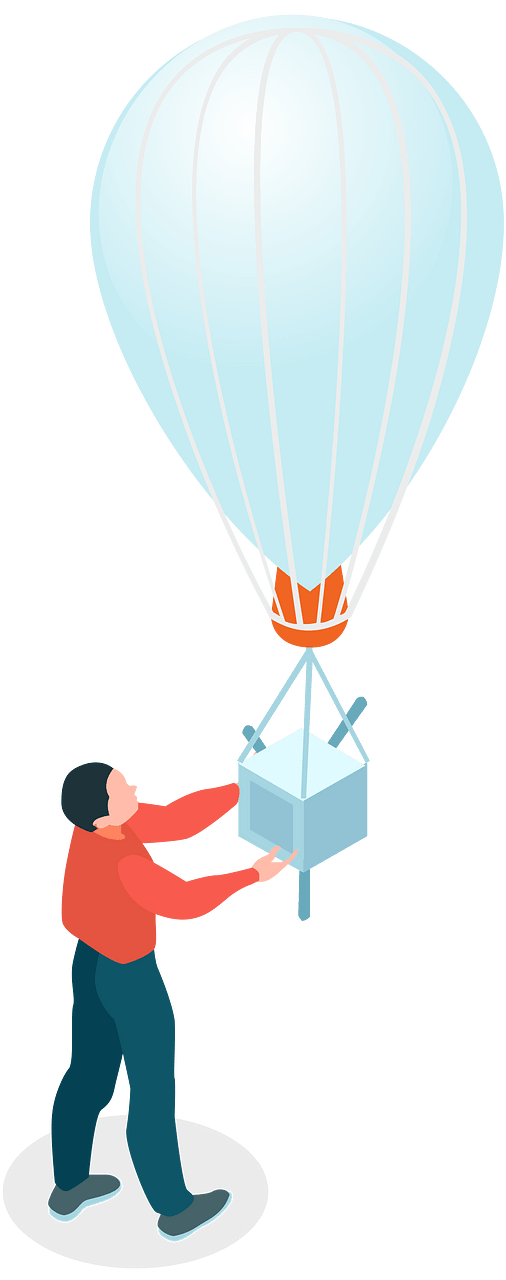 Man with a Weather Balloon