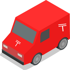 Mail Truck (Japanese version)