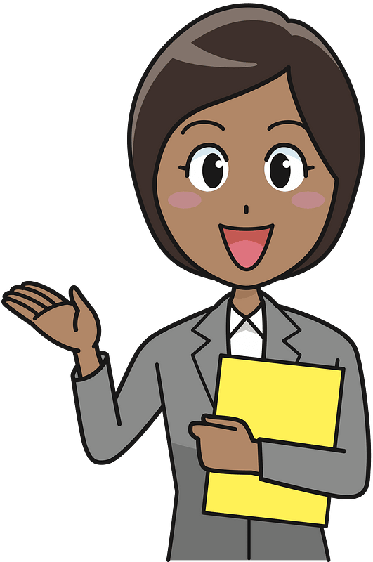 African Female Office Worker - Free vector clipart images on creazilla.com