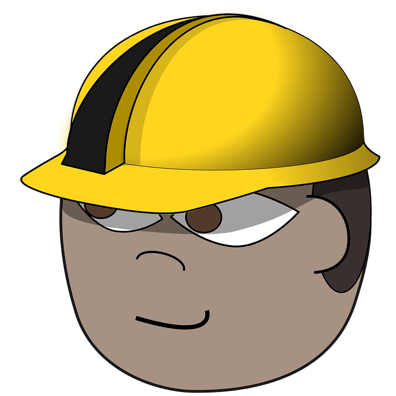 African Construction Worker