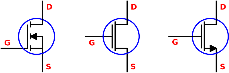 NMOS enhancement schematics