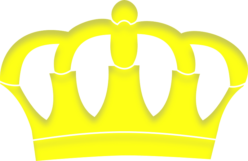 crown with shadow