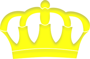 crown with shadow