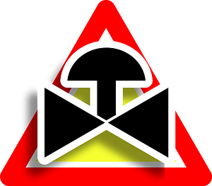 Warning valve icon