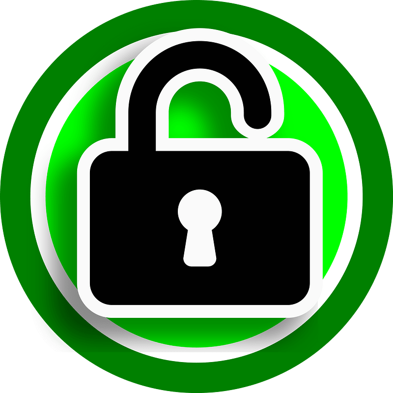 HMI icon unlock