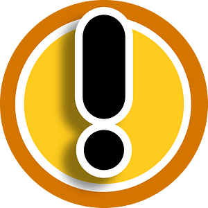 HMI icon warning