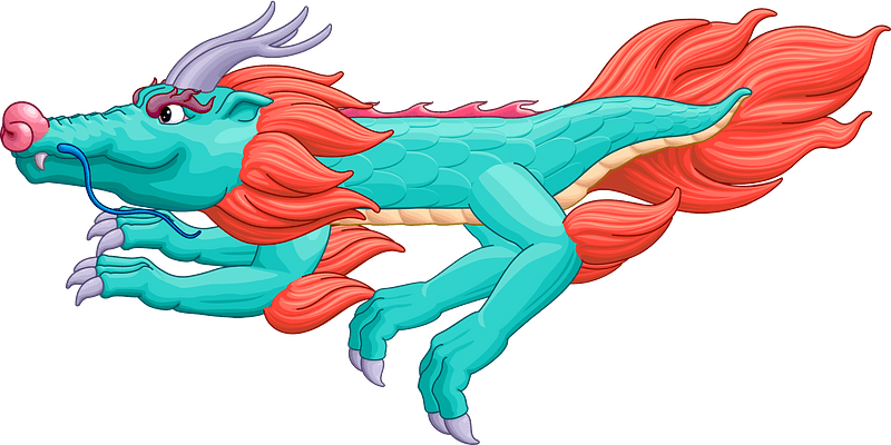 Asian Dragon Cartoon