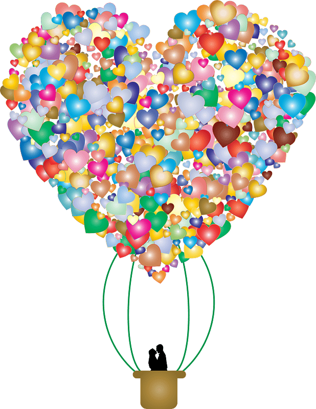 Romantic Hot Air Balloon II Prismatic
