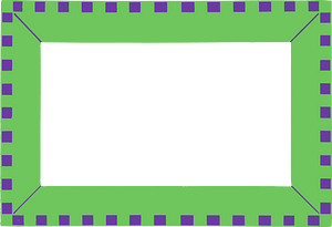 Green Purple Frame