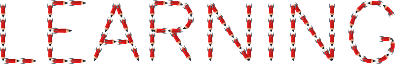 Rocket Pencil Learning Typography