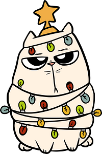 Cat Xmas Tree
