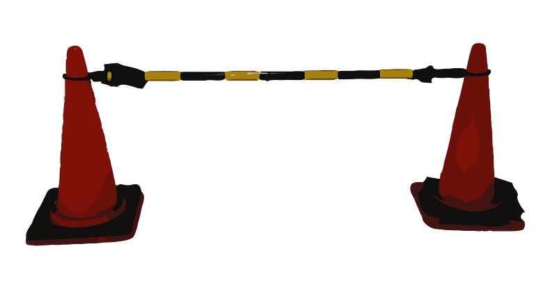 Traffic Cones Stop
