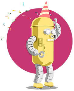 birthday robot