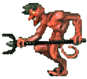 Demon Pixel Art