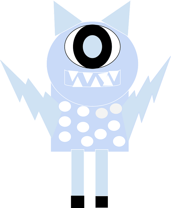 Ice Blue Monster