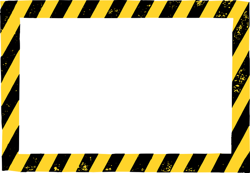 Warning Tape Frame