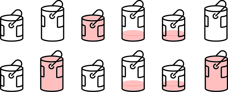 Buckets problem