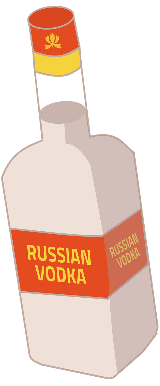 Russian Vodka Bottle