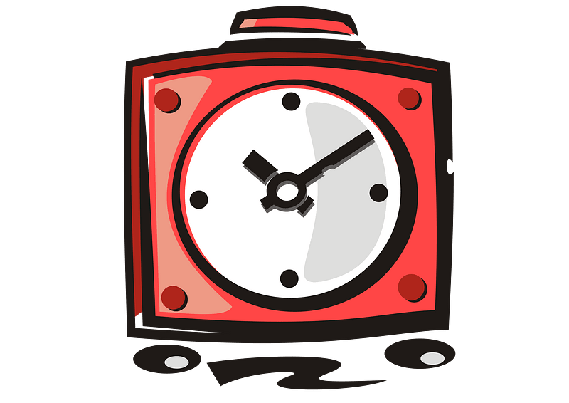 Travel alarm clock