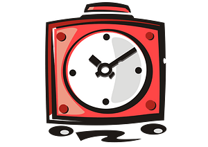 Travel alarm clock