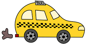 Cartoon Taxi
