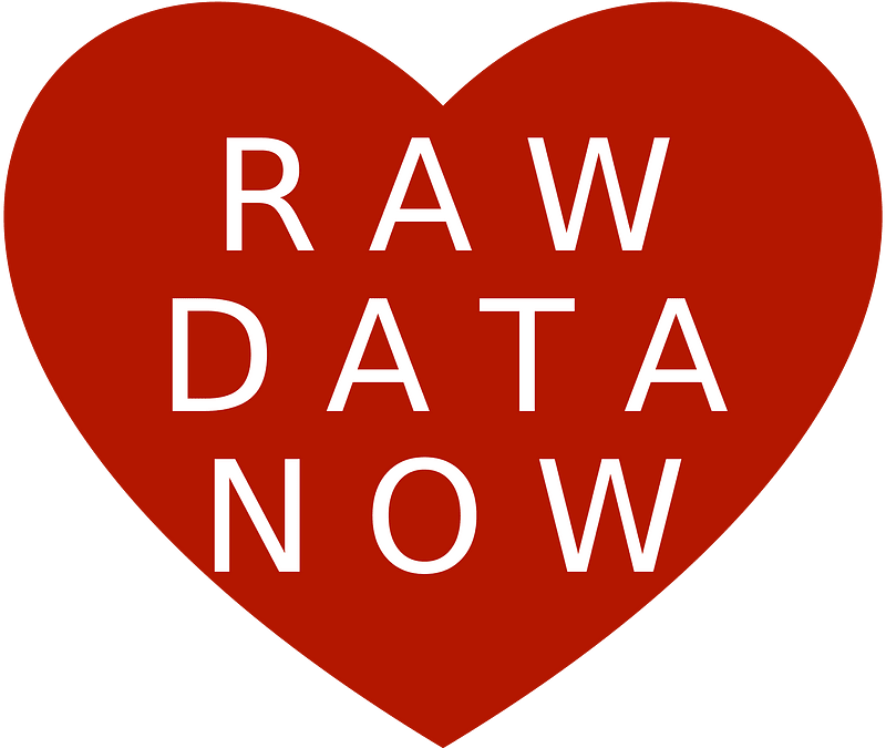 RAW DATA NOW with heart