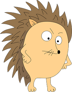 Disappointed Hedgehog