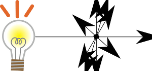 Non polarized light