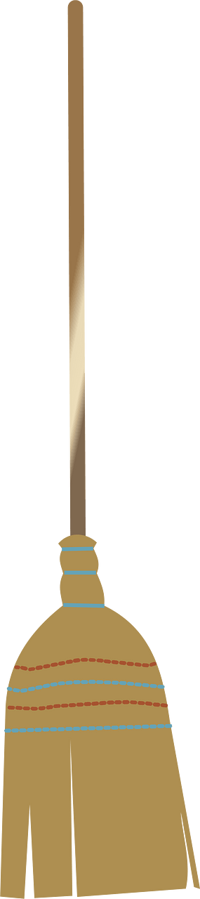 Isolated Broom