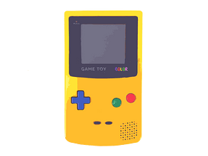 Yellow Video Game System