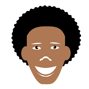 Man with an Afro