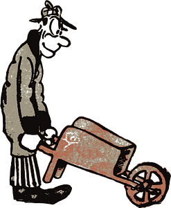 Cartoon Wheelbarrow