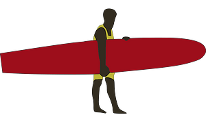 Surfing with a Longboard