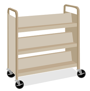 Library Book cart