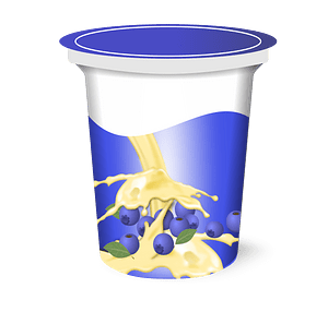 Blueberry Yogurt Cup