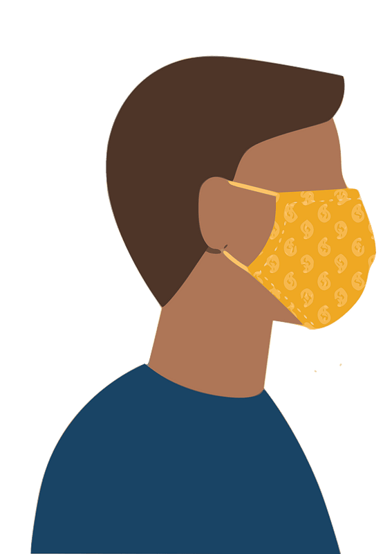 Putting on Face Mask