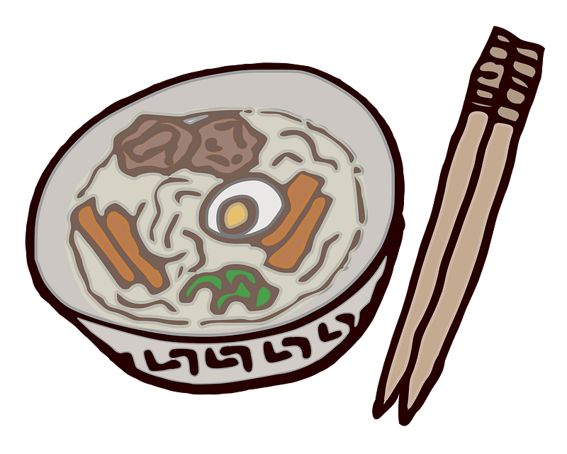 Simple Drawn Ramen