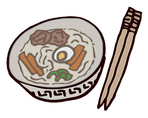Simple Drawn Ramen