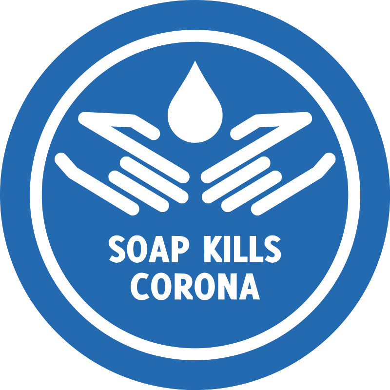 Soap kills corona