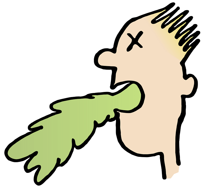 Puke Doodle Emoji