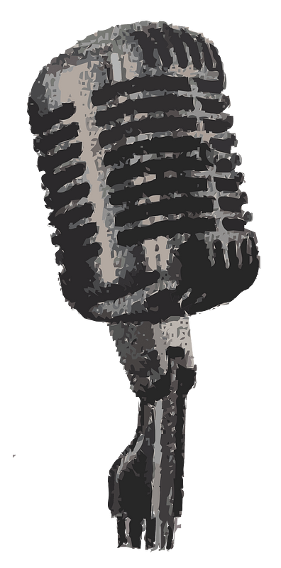 Old Style Microphone