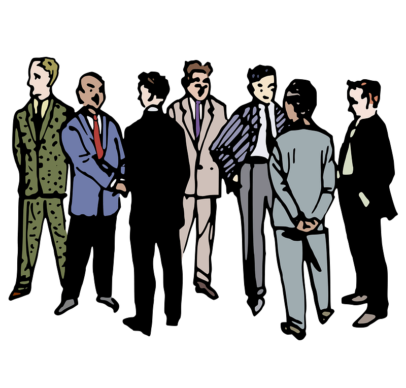 Group of Workers - Colour