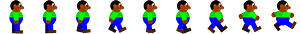 Simple Hero Spritesheet