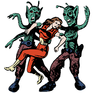 Aliens Grip Lady