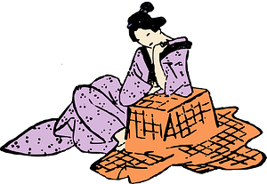 Kimono Lady in a Kotatsu