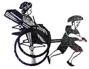 Two Colour Rickshaw
