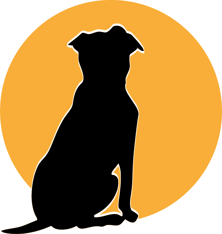 Dog Silhouette Logo