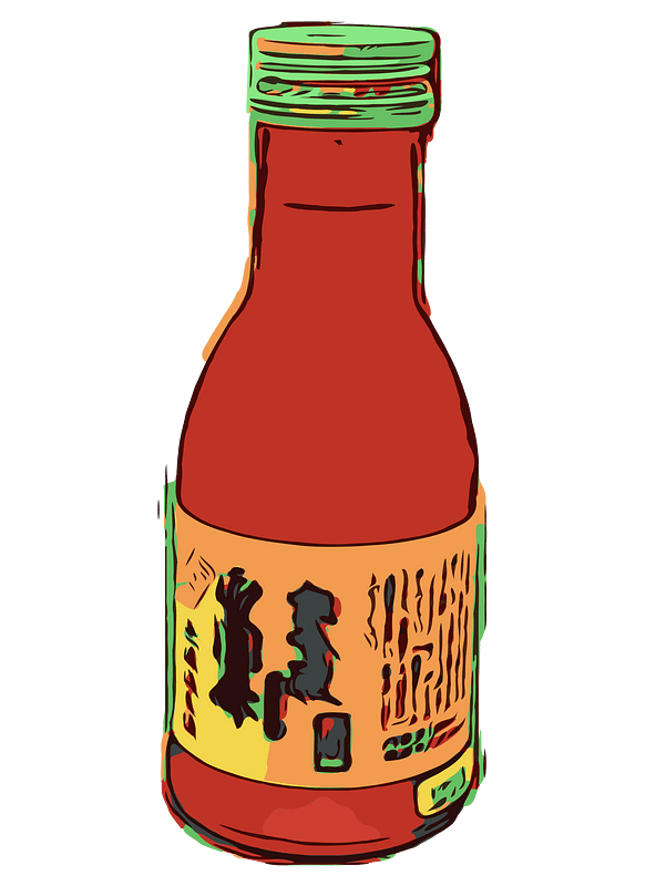 Hot Sauce Bottle