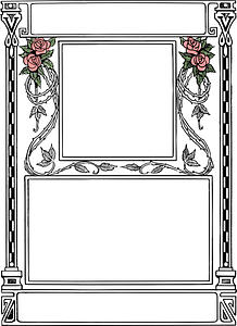 Rose Frame - Colour