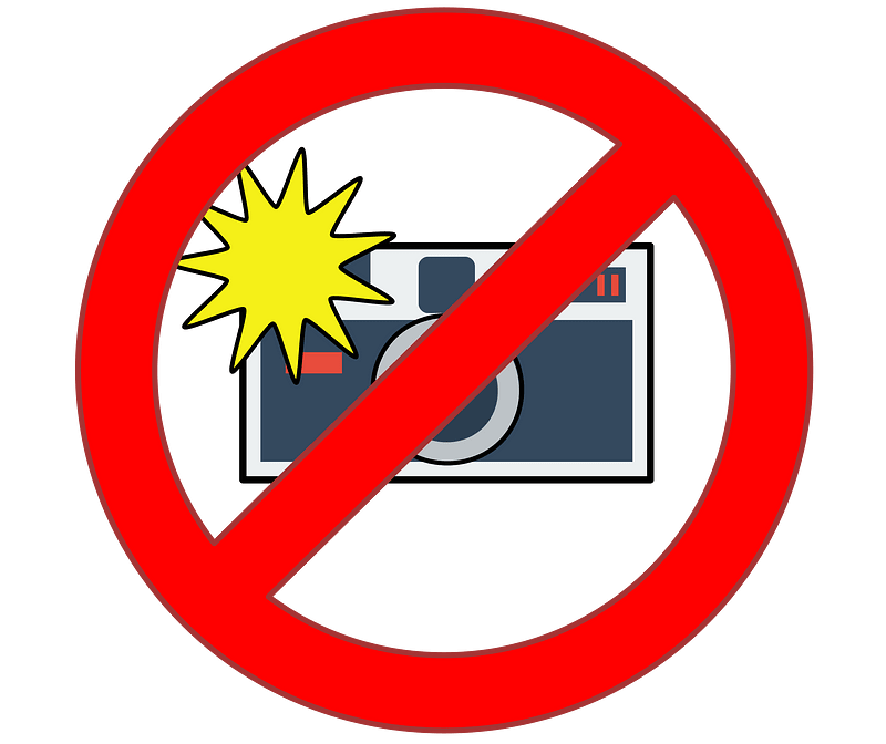 No Flash Cameras